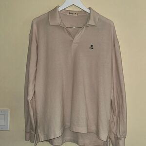 Pringle of Scotland Collared Long Sleeve Polo
